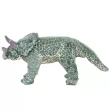 zöld álló triceratops plüssjáték XXL