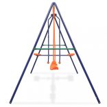 kerti hintakészlet 4 db narancssárga üléssel