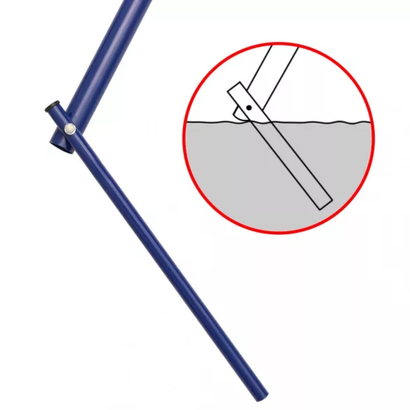 narancssárga kerti hintakészlet csúszdával és 3 üléssel