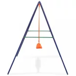 egyszemélyes narancssárga hinta