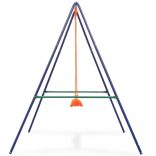 narancssárga 2 az 1-ben egyszemélyes hinta és totyogó hinta