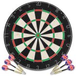 szizál professzionális darts tábla 6 nyíllal és tábla védővel