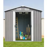 Archer stabil fém kerti tároló 2500 - 196cm x 131cm 2,57m2 magasított kivitel