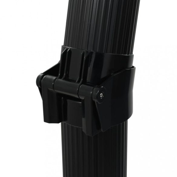 fekete összecsukható napkollektoros zuhanyzó 214 cm 23 L