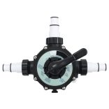többkimenetes 6-funkciós ABS homokszűrő-szelep 38 mm