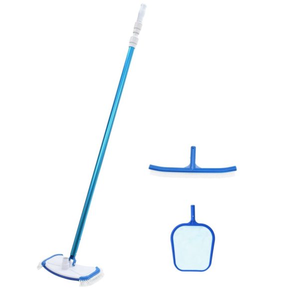 9 darabos medencetisztító készlet