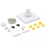 13 darabos fehér görög stílusú medenceszökőkút