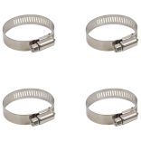 kék medencetömlő szorítóbilincsekkel 38 mm 12 m