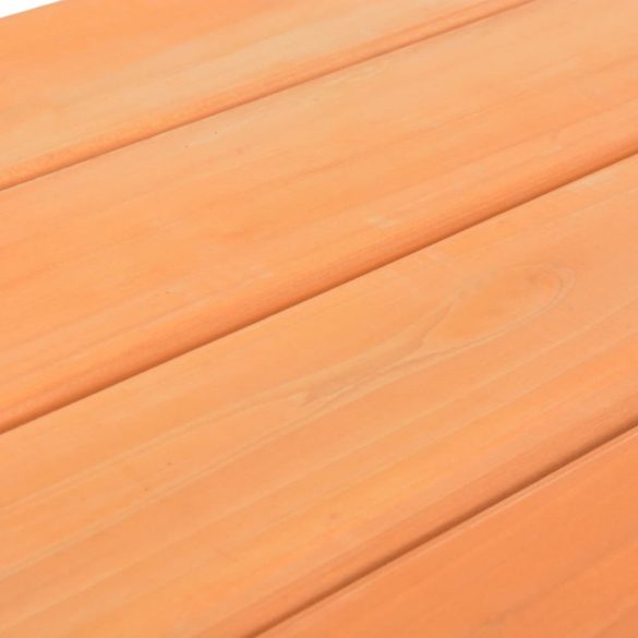 tömör fenyőfa gyerek piknikasztal paddal 89 x 79 x 50 cm