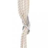 kék fa és pamut babahinta biztonsági övvel