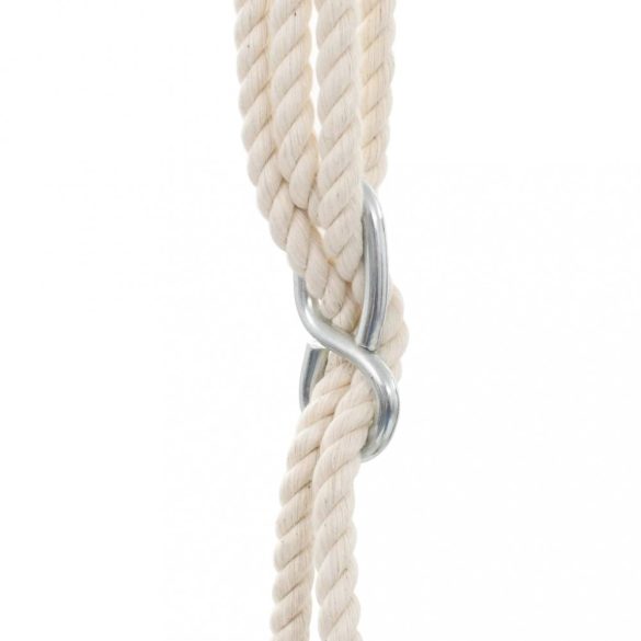 kék fa és pamut babahinta biztonsági övvel