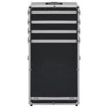 fekete alumínium sminkbőrönd