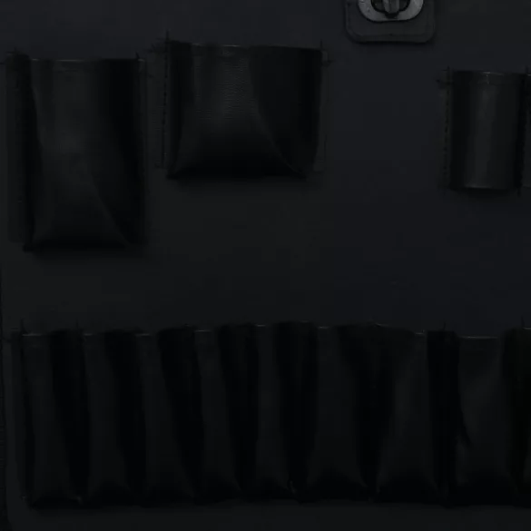 ezüstszínű alumínium szerszámosláda 46 x 33 x 16 cm