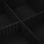 ezüstszínű alumínium szerszámosláda 46 x 33 x 16 cm