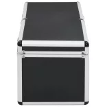 2 darab fekete alumínium tárolódoboz