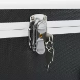 2 darab fekete alumínium tárolódoboz