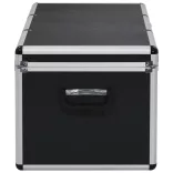 3 darab fekete alumínium tárolódoboz