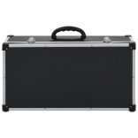 80 db-os fekete alumínium és ABS CD-tartó