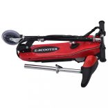 piros gyerekroller üléssel és LED-del 120 W