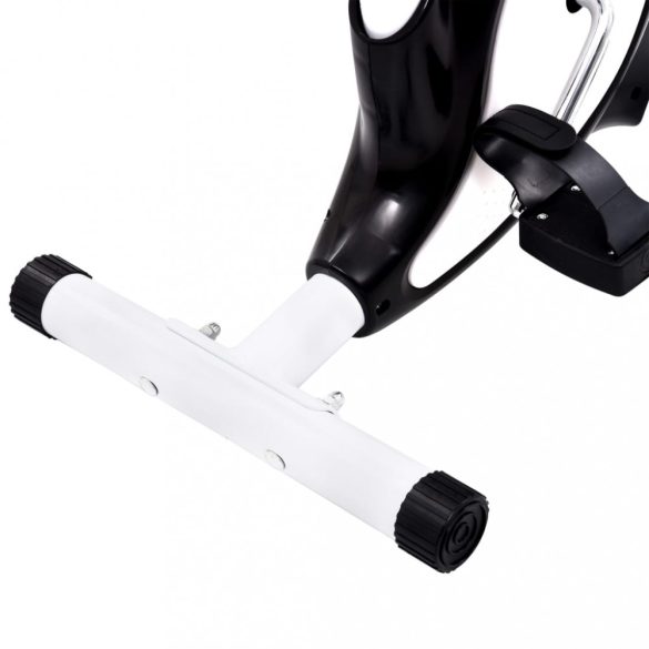 fekete szíjhajtású szobakerékpár