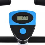 kék szíjhajtású szobakerékpár