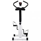 fehér szíjhajtású szobakerékpár