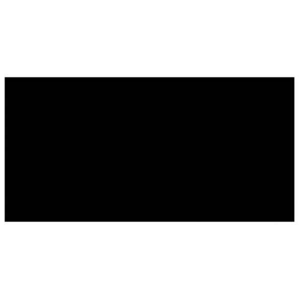 fekete polietilén medence takaró 549 x 274 cm