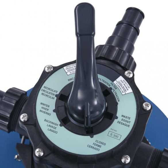 homokszűrős vízforgató időzítővel 530 W 10980 l/óra