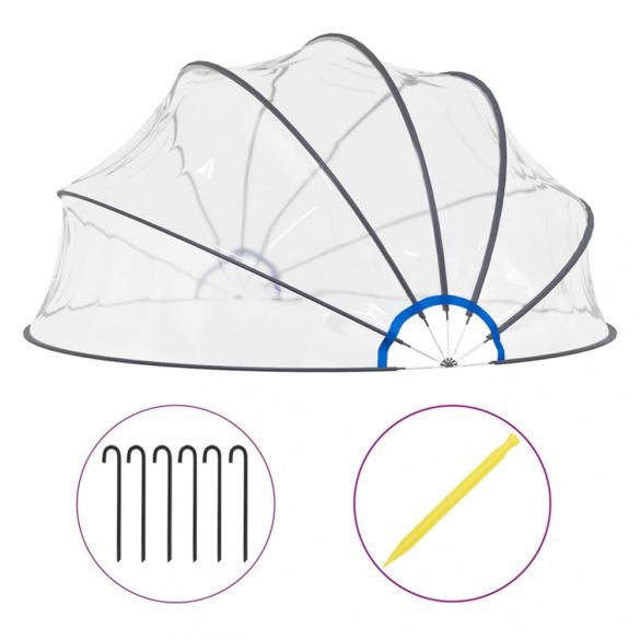medencekupola 440 x 220 cm