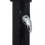 fekete szolárzuhany 220 cm 20 L