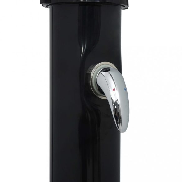 fekete szolárzuhany 220 cm 20 L