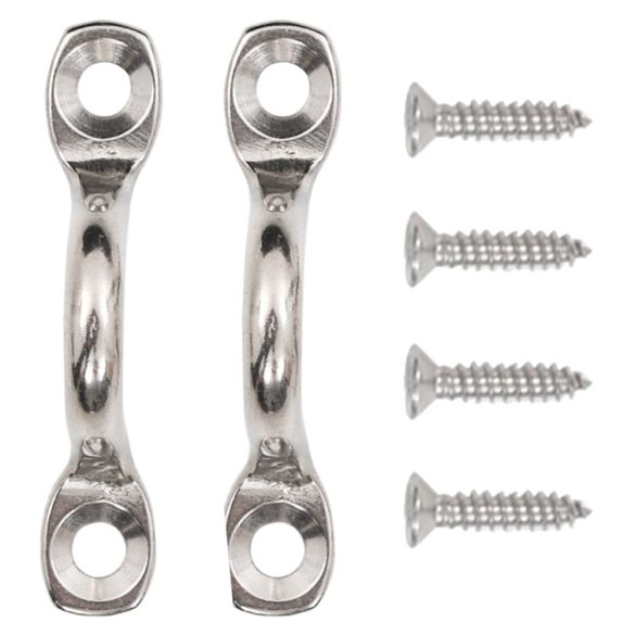 2 db szövet és rozsdamentes acél bimini tető heveder