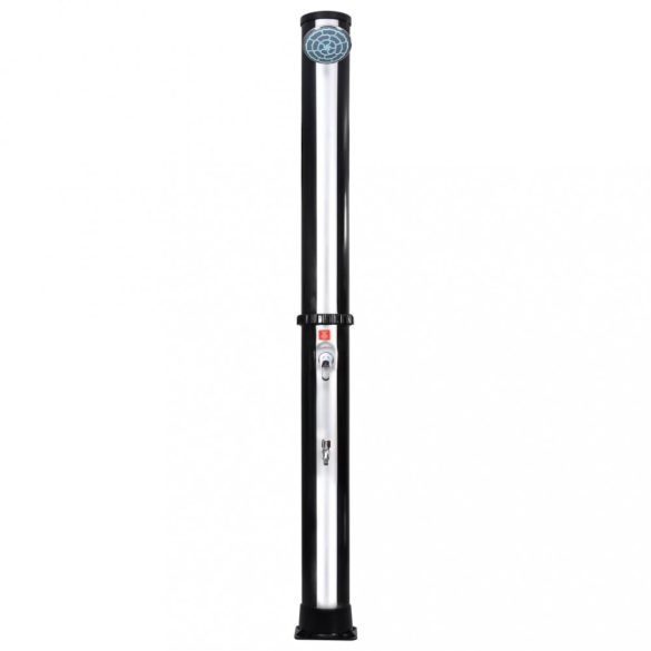 kültéri szolárzuhany zuhanyfejjel és csappal 40 L