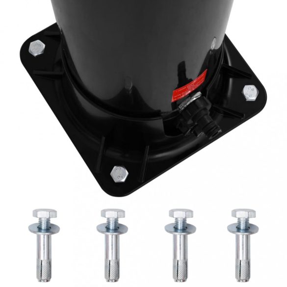 kültéri szolárzuhany zuhanyfejjel és csappal 40 L