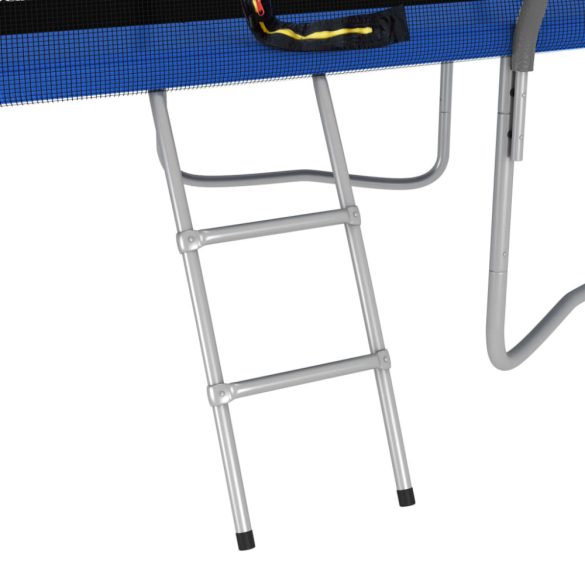 négyszögű trambulinszett 274 x 183 x 76 cm 150 kg