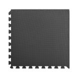 12 db fekete EVA habszivacs padlószőnyeg 4,32 ㎡