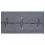 sötétszürke szövet kerti kocsi bélés 81 x 41 x 40 cm