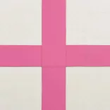 rózsaszín PVC felfújható tornamatrac pumpával 200 x 200 x 10 cm