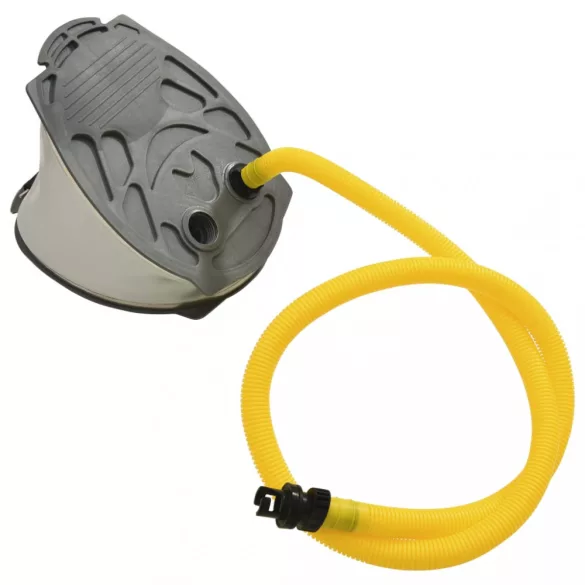 rózsaszín PVC felfújható tornamatrac pumpával 100 x 100 x 10 cm