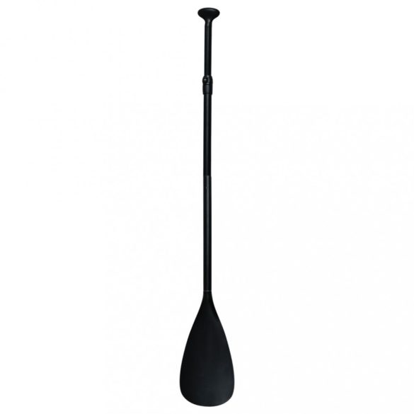 fekete felfújható állószörfszett 305 x 76 x 15 cm