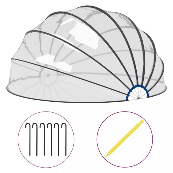 medencekupola 500 x 250 cm