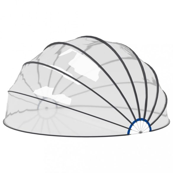 medencekupola 500 x 250 cm