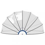 medencekupola 500 x 250 cm