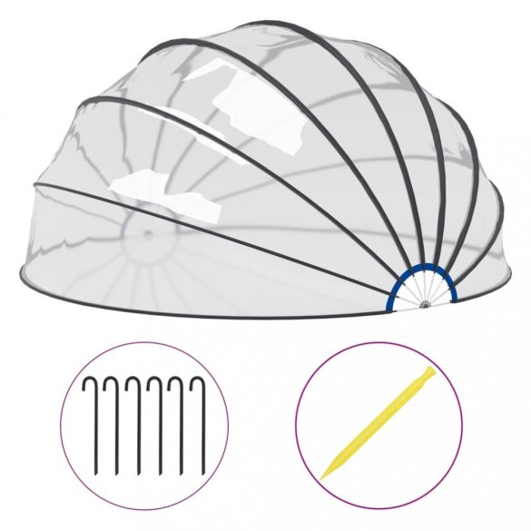 medencekupola 559 x 275 cm