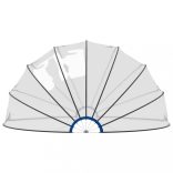 medencekupola 559 x 275 cm