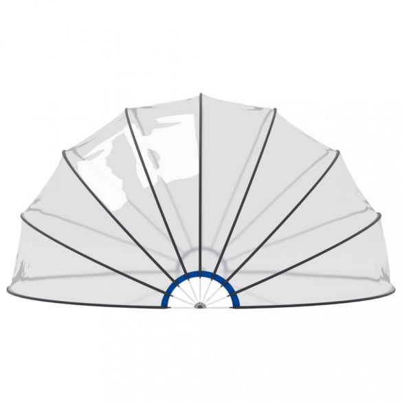 medencekupola 559 x 275 cm