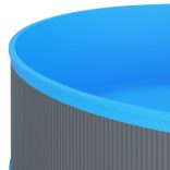 szürke merülőmedence 350 x 90 cm