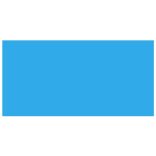 kék, négyszögletes PE medencetakaró 1200 x 600 cm