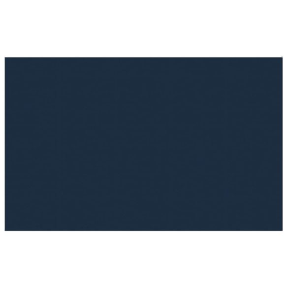 fekete és kék napelemes lebegő PE medencefólia 800 x 500 cm