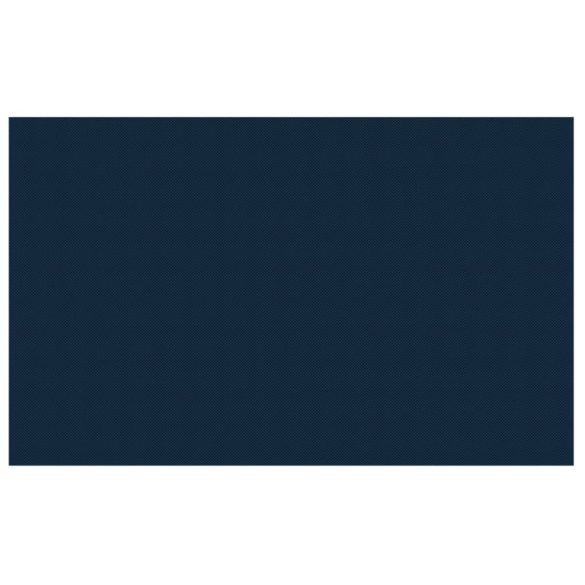 fekete és kék napelemes lebegő PE medencefólia 260 x 160 cm